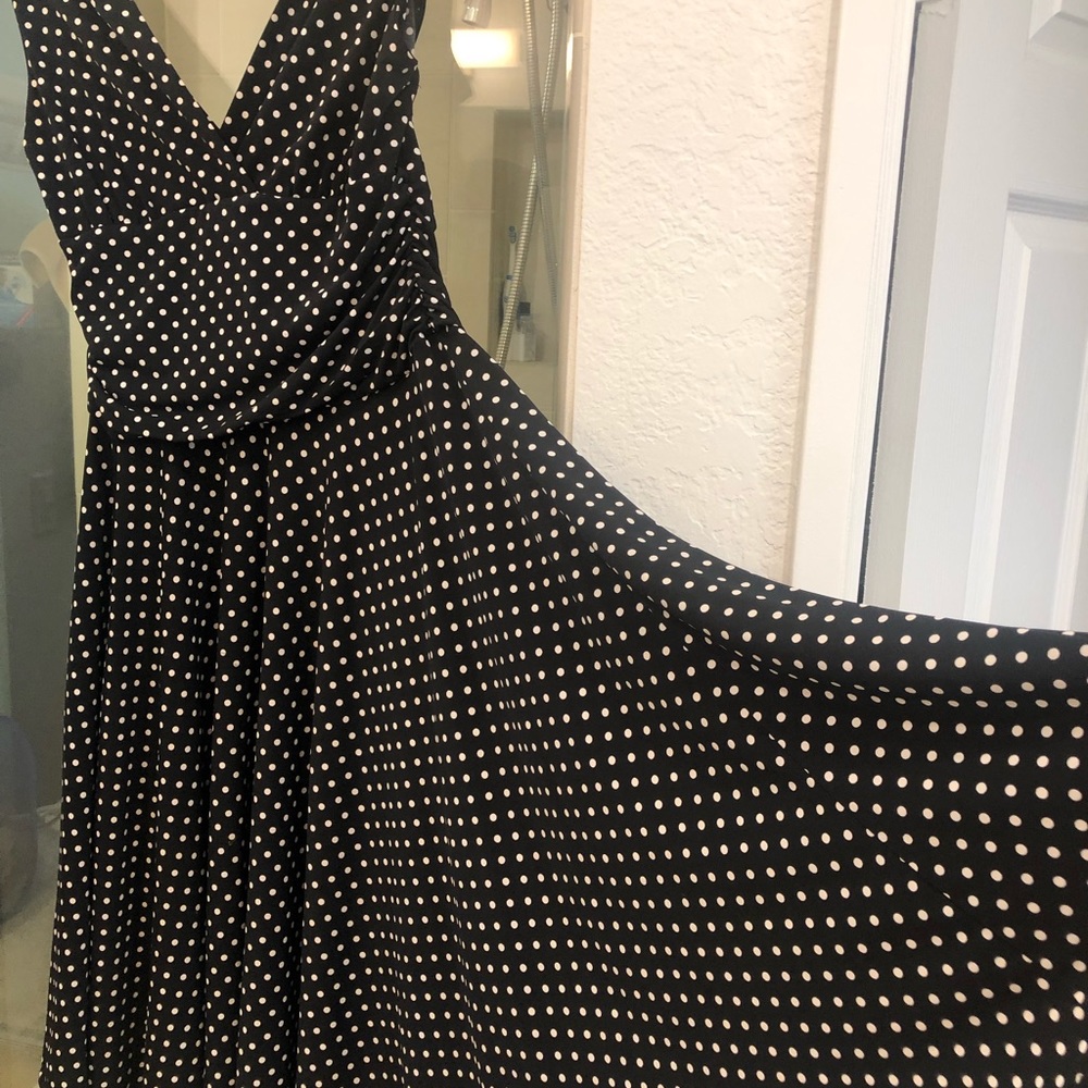 Surplus ft. & bk bodice, full circle dress